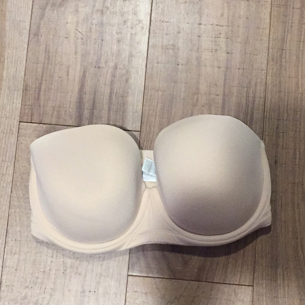 Strapless bra